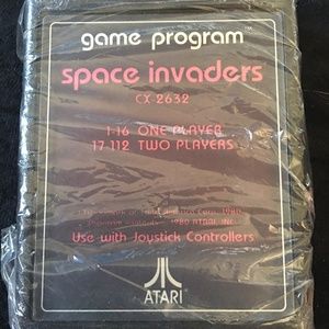Space Invaders game 1980 Atari